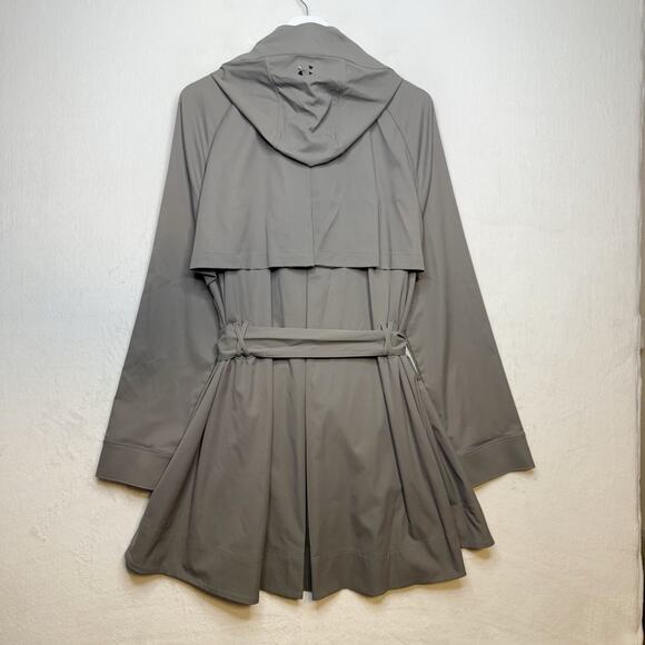 UNDER ARMOUR Misty Copeland Vented Trench Jacket Loose Fit Mink Gray HTF Sz XL - Picture 9 of 16